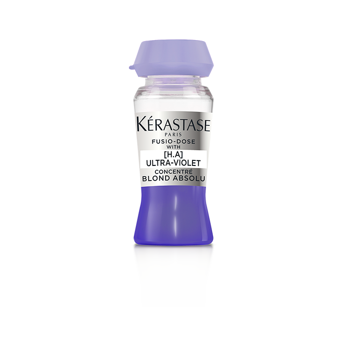 Produto Kérastase Fusion-Dose with Ultra-Violet em fundo branco