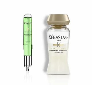 tratamento capilar Fusio-Dose Concentré Densifique + Booster Reconstruction