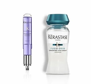 tratamento capilar Fusio-Dose Concentré Vita-Ciment + Booster Cicafibre