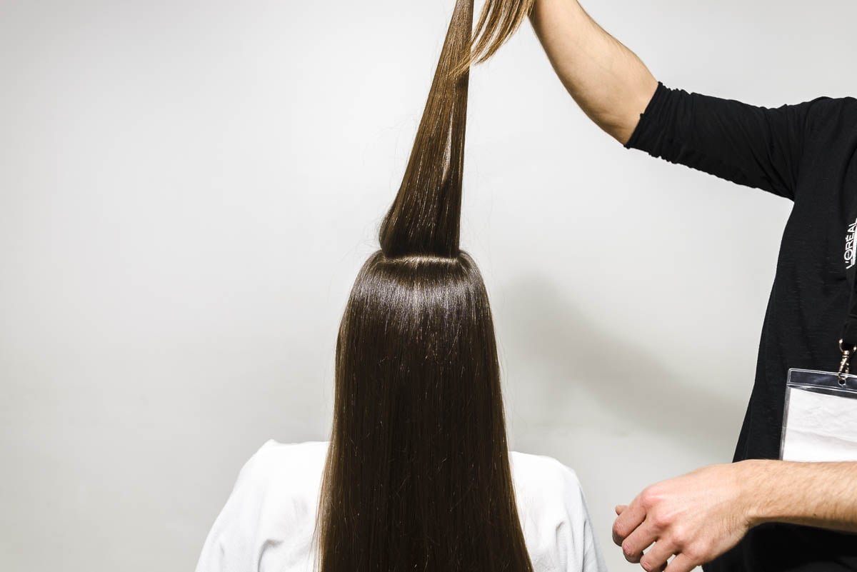 Passo 2 do Tutorial Bandaged Pony Kérastase