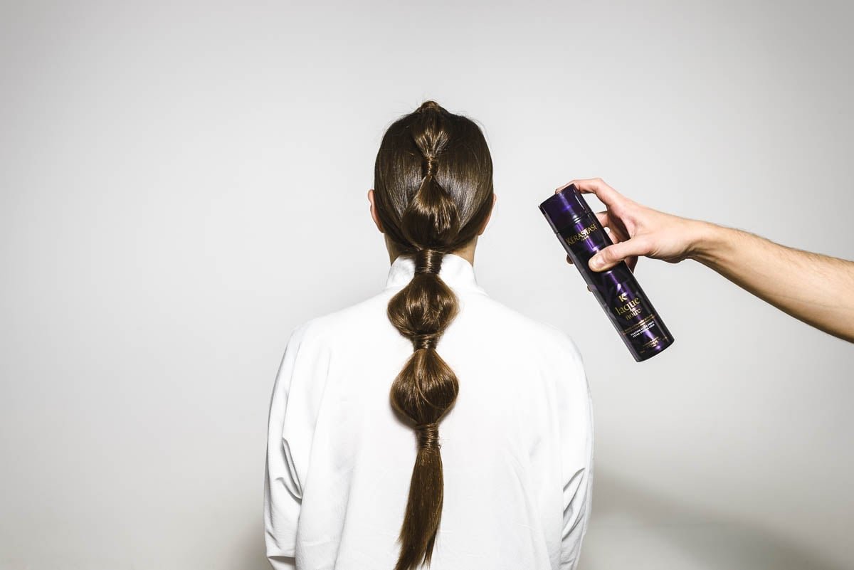 Passo 8 do Tutorial Bandaged Pony Kérastase