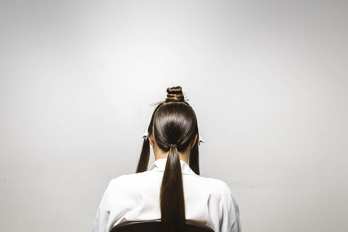 Passo 4 do Tutorial Wrapped Pony Kérastase