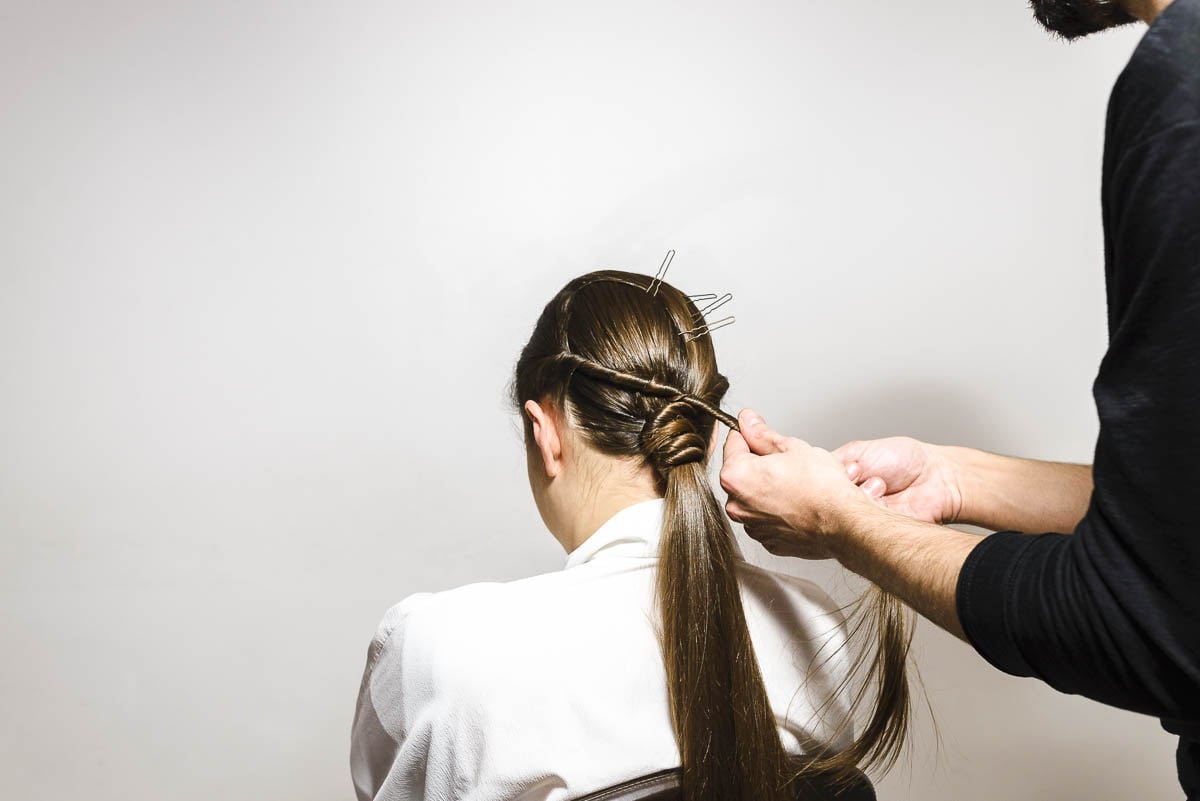 Passo 7 do Tutorial Wrapped Pony Kérastase