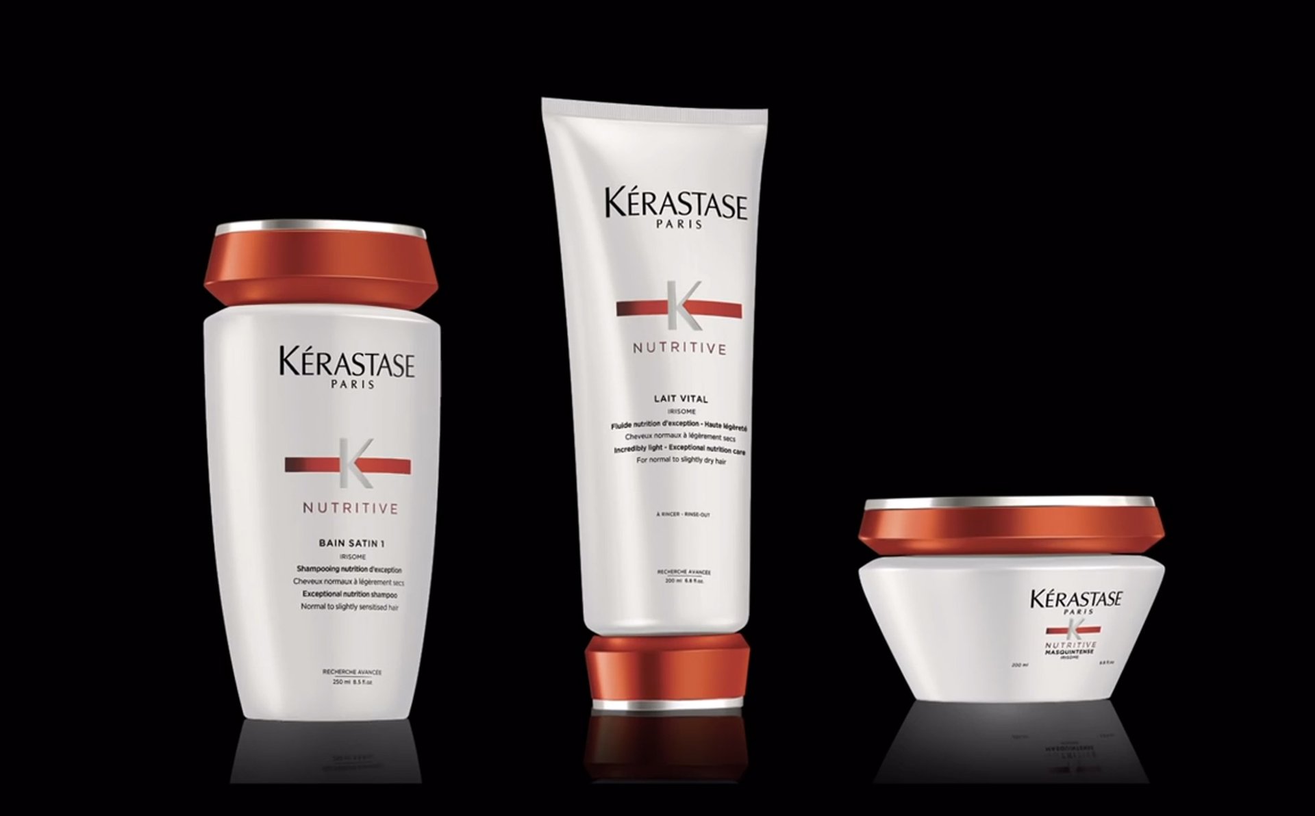 Gamas de produtos Kérastase - introdução ao novo design