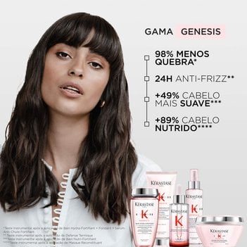 Banner gama Genesis Kerastase com benefícios