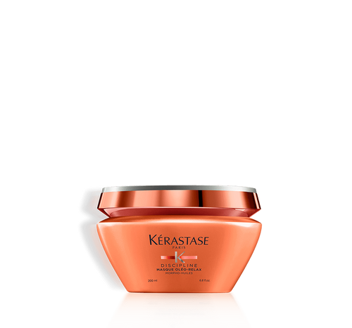 máscara anti-frizz para cabelo olumoso e indisciplinado Oléo-Relax