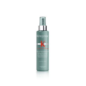 Produto spray da gama genesis homme da kérastase em fundo cinzento